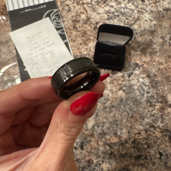 Kay Jewelers Other - Men’s Black Tungsten Wedding Ring